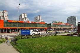 Здания № 1 и 2, вид со стороны ул. Конева